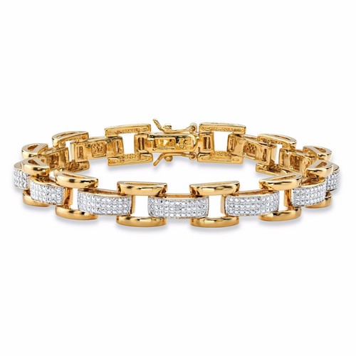 Bracciale uomo oro kt - bracciale,