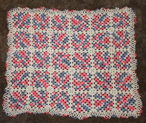 Coperta all uncinetto quadrata - coperta, all'uncinetto
