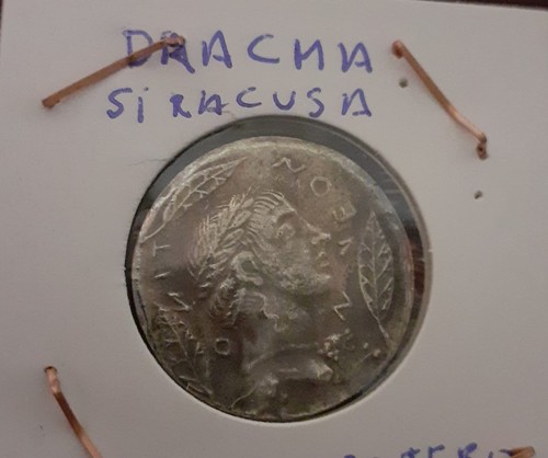 Dracma siracusa apolo - siracusa,, y