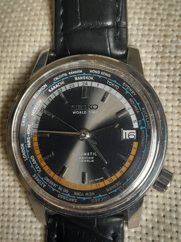 1967 seiko world time - seiko,