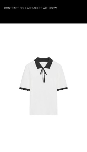 Shirt zara con colletto a - t-shirt,