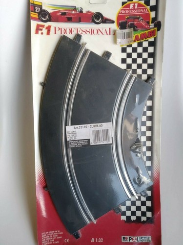 Polistil pista policar curva - pista,