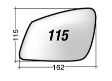 Per Bmw X2 da 2018 Vetro di