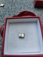 Bracciale Nomination,  Lettera " F " in Oro 18kt