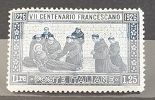 S. Antonio 1,25 Lire azzurro