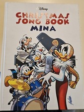 Libro Cd Autografato MINA MAZZINI Christmas Song Book EDIZIONE 2013 1uscita