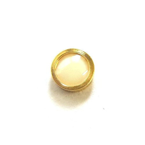 Lunetta placcata oro - , per