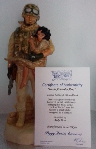 Figura ceramica kevin - figura,