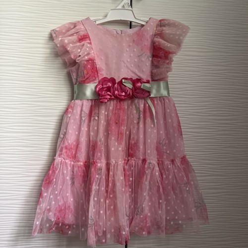 Rare too pink flower dress - too,