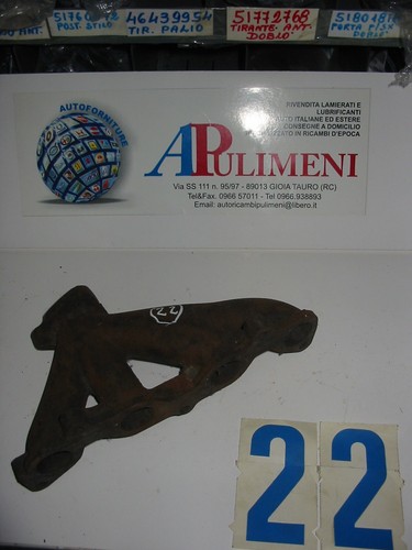 Collettore scarico fiat 600 - di,