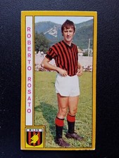 FIGURINA CALCIATORI PANINI 1969/70 ROSATO MILAN OTTIMA MAI ATTACCATA