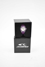 Orologio Polso Donna Chronotech ew0168 Cinturino Gomma Viola (batteria Non Inclu
