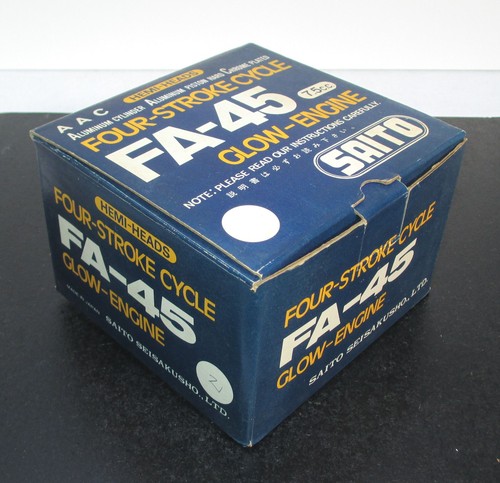 Saito 5cc 4 tempi - fa-45, 7,5cc