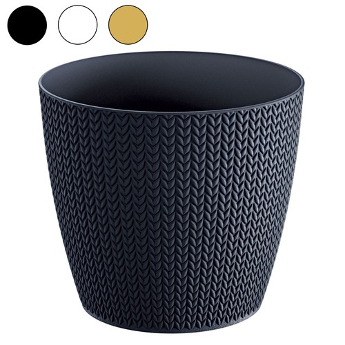 Vaso rotondo wheaty - rotondo, moderno