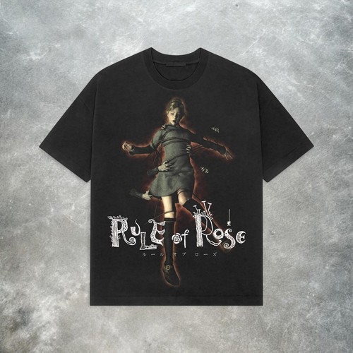Maglietta rule rose retro - rose,