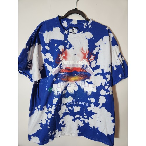 Shirt metallica sbiancata - metallica,