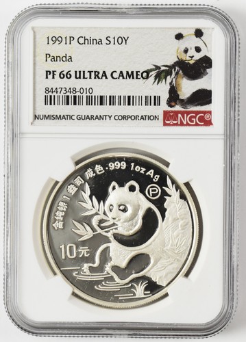 1991 cina argento panda - panda, 10
