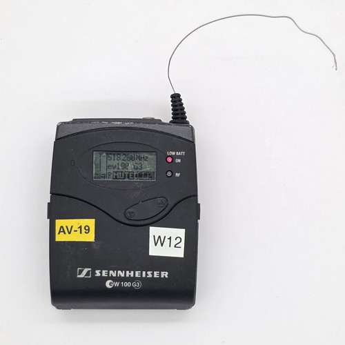 Sennheiser 100 bodypack - ek,