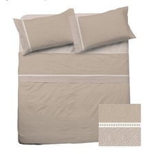 Lenzuola Flanella NOVIA Crono BEIGE - MACULATA ANIMALIER