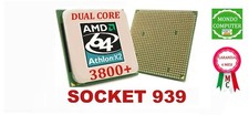 PROCESSORE SOCKET 939  AMD ATHLON DUAL CORE 64 X 2 3800+   2.0 GHz  