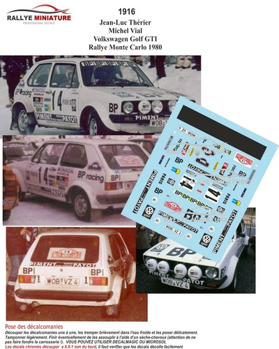 Decals ref 1916 - decals,