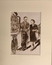  Disegno a  china  diluita e