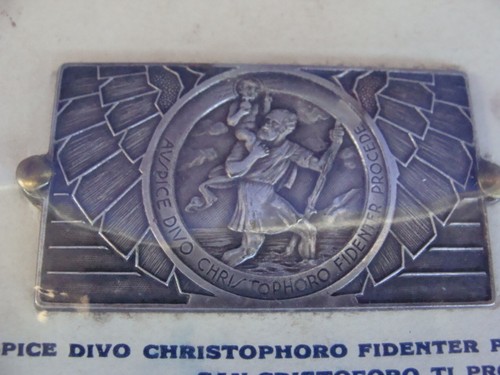 Placca san cristoforo vintage - san,