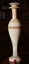 Vaso in Alabastro altezza 33 cm diametro 8 cm