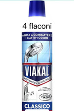 Viakal Classico Anticalcare Bagno Servizi Igienici Sanitari Forte 4x720ml