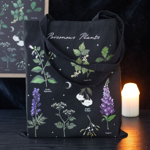 Piante velenose gotico - , nero