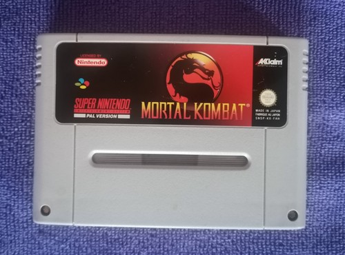 Mortal kombat super nintendo - kombat,