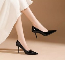 Decolte Nere Vernice Eleganti