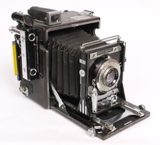 Graflex 3x4 Anniversary Speed Graphic con Kodak Ektar e supporto pellicola 120 rotoli