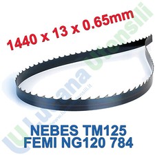 Lama Ricambio Bi-Alfa Cobalt HSS M42 RONTGEN 1440x13x0,65 NEBES TM125 FEMI NG120