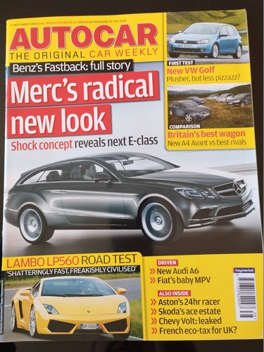 Autocar magazine 2008 - autocar,