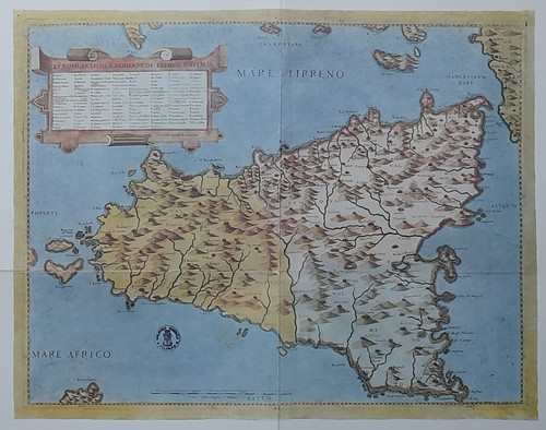 Antiche mappe italiane - antiche,