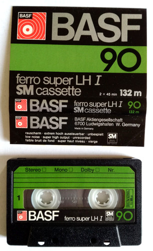Musicassetta basf ferro - musicassetta,