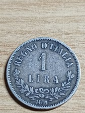Italia Regno 1863  1 Lira