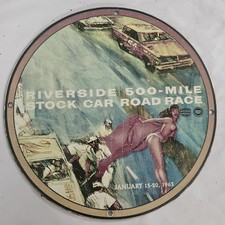 Insegna porcellana vintage