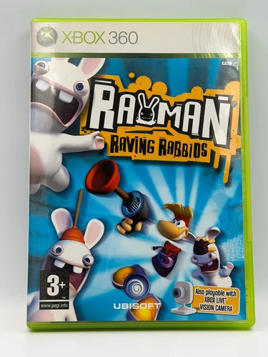 Rayman raving rabbids xbox 360 - raving,