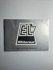 Nikkormat EL con manuale di