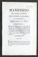 Manifesto Regio Governo