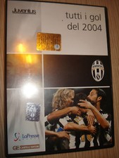 DVD TUTTI I GOL DEL 2004 FC JUVENTUS JUVE SKY SPORT GOALS
