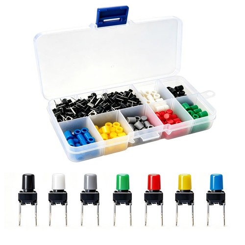 Gebildet 105pcs 8mm - gebildet, 6×6×8mm