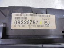 Opel Zafira A 2001 tachimetro