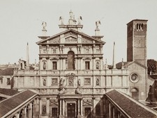 FRATELLI ALINARI (XIX secolo) Circondario, Milano, Chiesa di San Celso, 1880 circa, Albumina