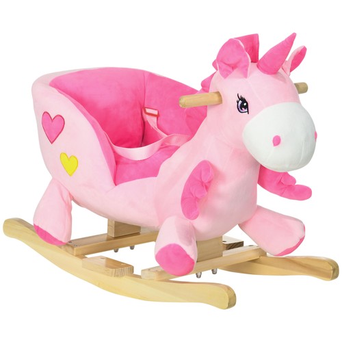 Cavallo dondolo unicorno con - cavallo,