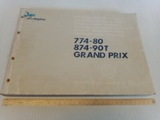 catalogo parti ricambio originale trattore Lamborghini 1989 774 884 grand prix