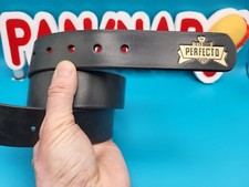 Cintura SCHOTT NYC USA (Incompleta Lunga 100 cm) Pelle PERFECTO Anni 80 PANINARO