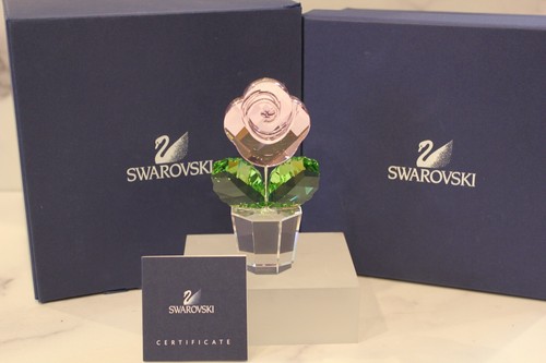 Swarovski cristallo rosa rosa